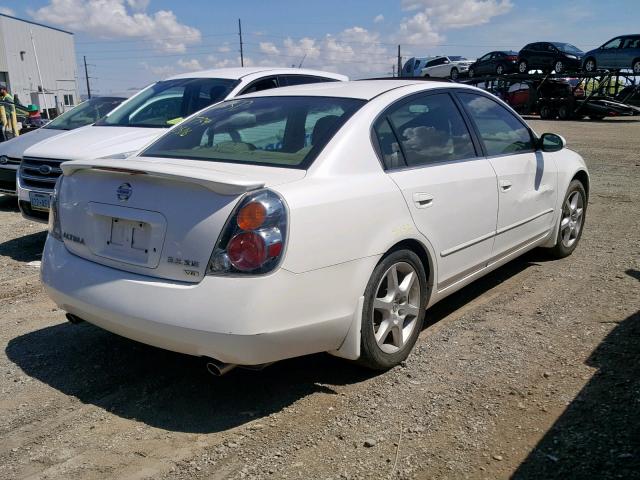 1N4BL11D82C116836 - 2002 NISSAN ALTIMA SE WHITE photo 4