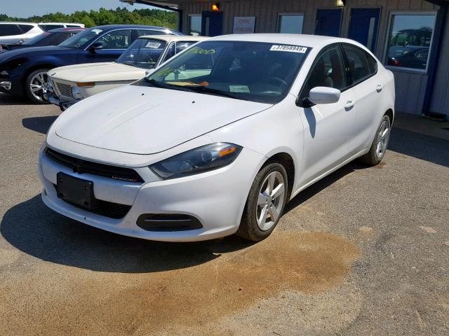 1C3CDFBB5FD150128 - 2015 DODGE DART SXT WHITE photo 2