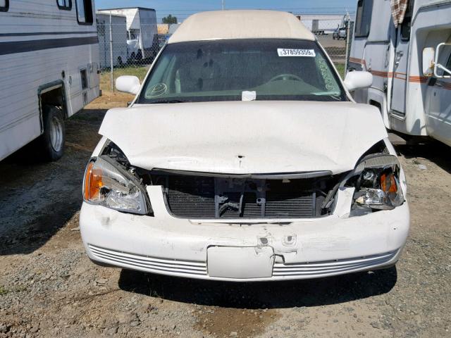 1GEEH90Y6YU500653 - 2000 CADILLAC PROFESSION WHITE photo 9