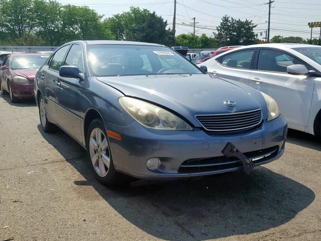 JTHBA30G655086296 - 2005 LEXUS ES 330 BLUE photo 1