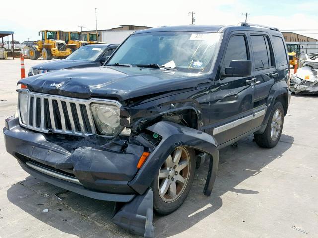 1J4PP5GK0BW524418 - 2011 JEEP LIBERTY LI BLACK photo 2