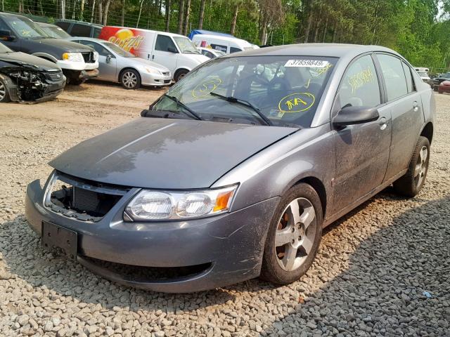 1G8AL55F77Z118150 - 2007 SATURN ION LEVEL GRAY photo 2