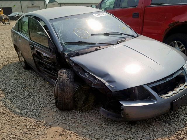 1G8AL55F77Z118150 - 2007 SATURN ION LEVEL GRAY photo 9