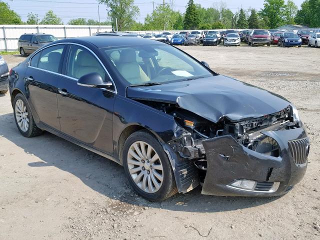 2G4GS5EV2D9132257 - 2013 BUICK REGAL PREM GRAY photo 1