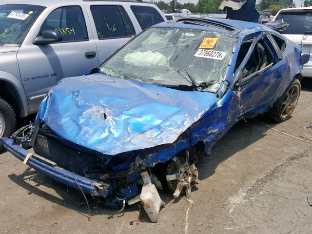 JH4DC53016S004944 - 2006 ACURA RSX TYPE-S BLUE photo 2