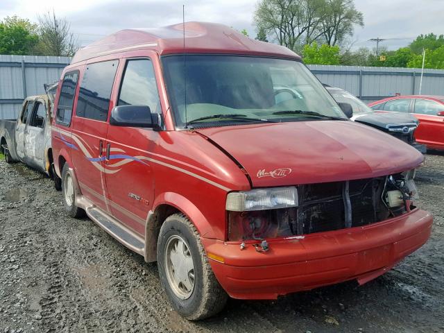 1GBEL19WXXB137010 - 1999 CHEVROLET ASTRO RED photo 1