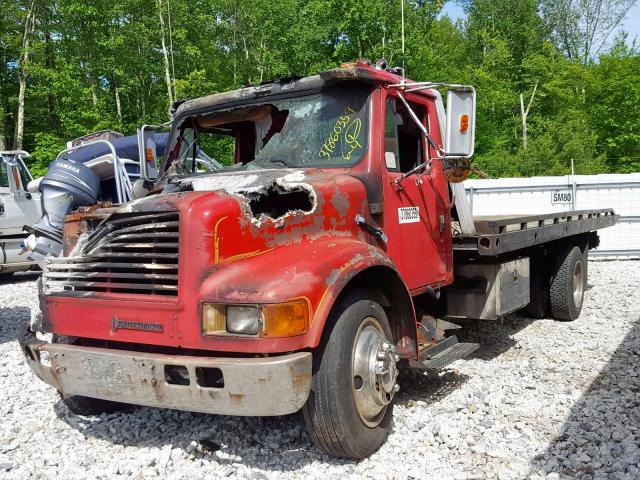 1HTSCAAMXXH581691 - 1999 INTERNATIONAL 4000 4700 RED photo 2