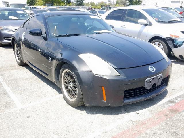 JN1AZ34E25M654339 - 2005 NISSAN 350Z COUPE BLACK photo 1