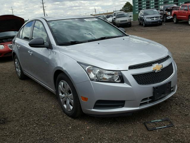 1G1PA5SHXE7272784 - 2014 CHEVROLET CRUZE LS SILVER photo 1