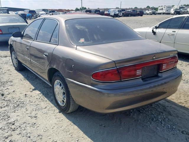 2G4WS52J451104893 - 2005 BUICK CENTURY CU BROWN photo 3