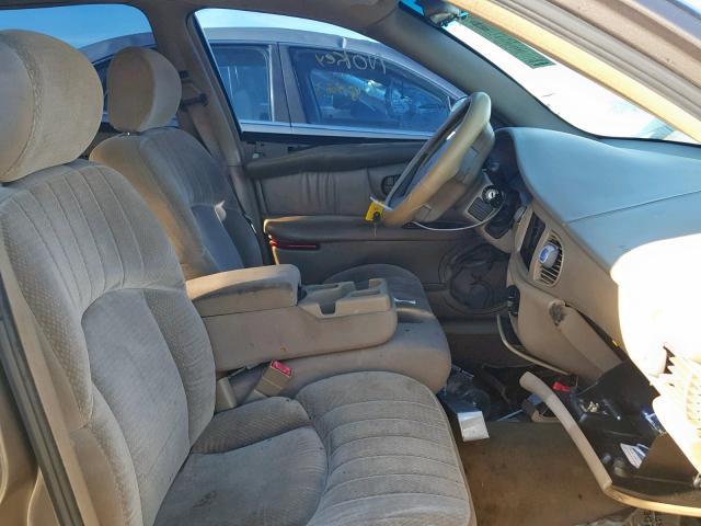 2G4WS52J451104893 - 2005 BUICK CENTURY CU BROWN photo 5