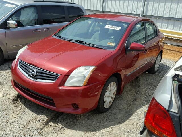 3N1AB6AP5BL622812 - 2011 NISSAN SENTRA 2.0 RED photo 2