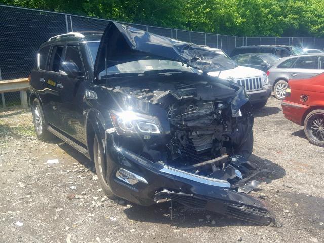 JN8AZ2NE9H9152381 - 2017 INFINITI QX80 BASE BLACK photo 1