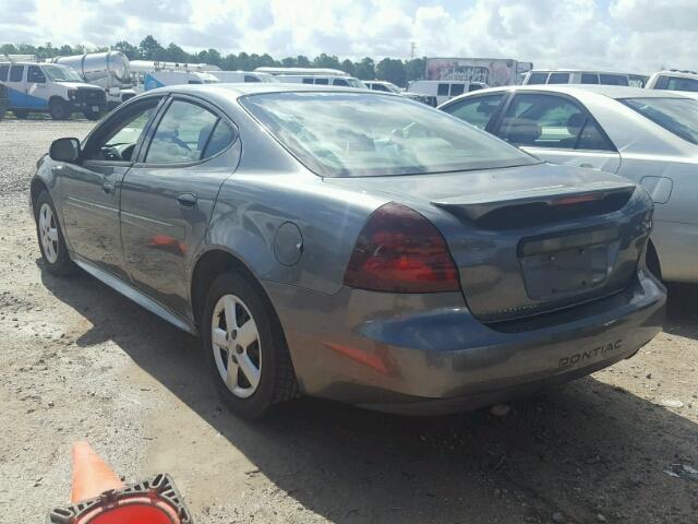 2G2WP522451347770 - 2005 PONTIAC GRAND PRIX Сұр фото 3