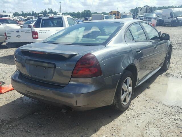 2G2WP522451347770 - 2005 PONTIAC GRAND PRIX Сұр фото 4