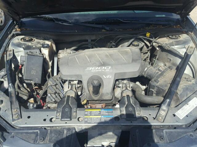 2G2WP522451347770 - 2005 PONTIAC GRAND PRIX Сұр фото 7