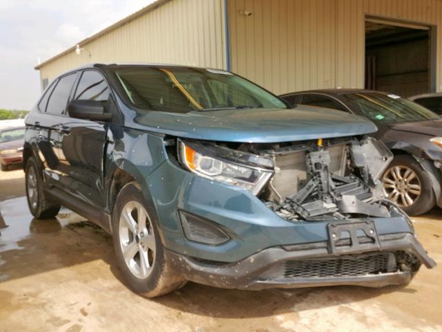 2FMPK3G93GBB51756 - 2016 FORD EDGE SE BLUE photo 1