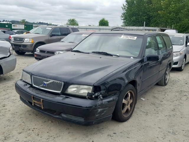 YV1LW56D5X2602839 - 1999 VOLVO V70 GLT BLACK photo 2