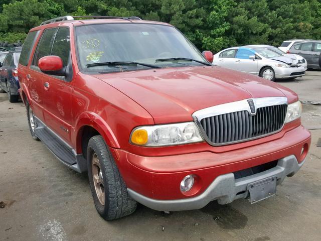 5LMEU27R92LJ10713 - 2002 LINCOLN NAVIGATOR RED photo 1