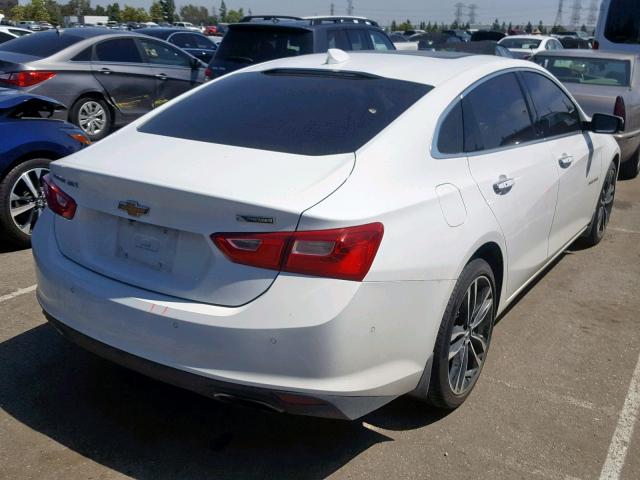 1G1ZH5SX3GF344297 - 2016 CHEVROLET MALIBU PRE WHITE photo 4