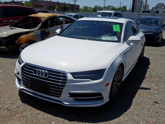 WAU23AFCXJN001603 - 2018 AUDI A7 PRESTIG WHITE photo 2