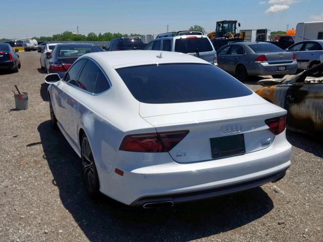 WAU23AFCXJN001603 - 2018 AUDI A7 PRESTIG WHITE photo 3