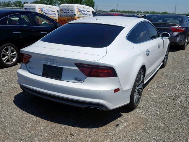 WAU23AFCXJN001603 - 2018 AUDI A7 PRESTIG WHITE photo 4