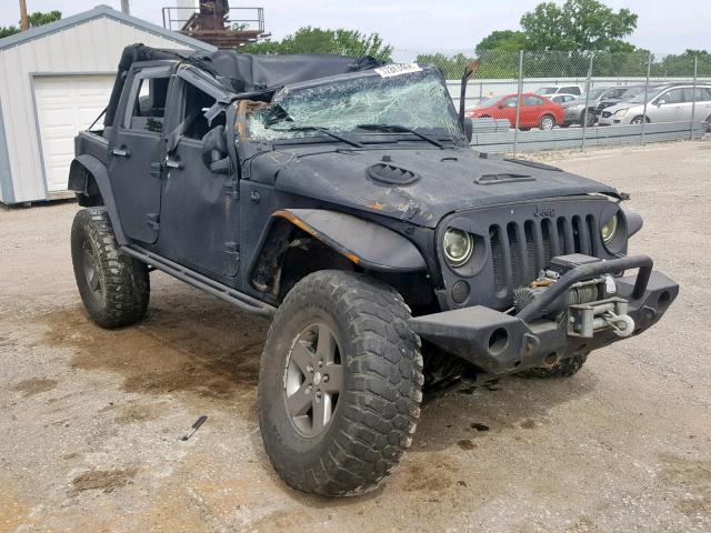 1J4GA39107L197294 - 2007 JEEP WRANGLER X BLACK photo 1