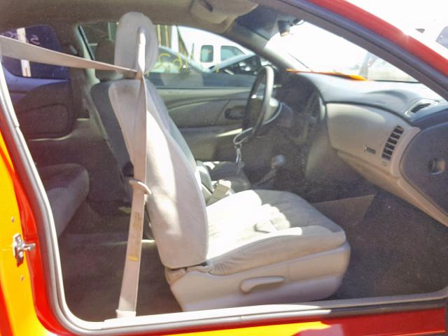 2G1WW12E319246029 - 2001 CHEVROLET MONTE CARL წითელი ფოტო 5