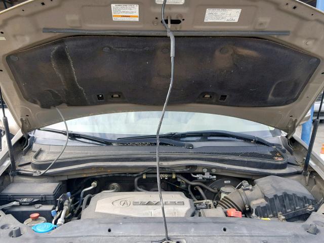 2HNYD28207H544278 - 2007 ACURA MDX TAN photo 7