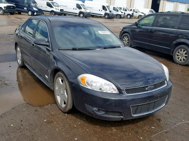 2G1WD57C591102125 - 2009 CHEVROLET IMPALA SS BLACK photo 1