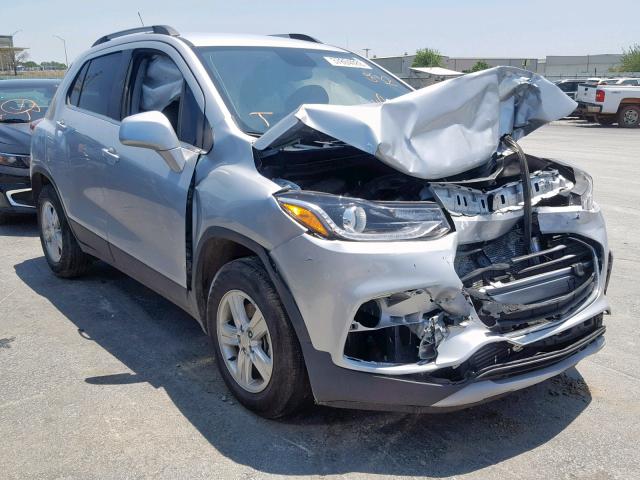 3GNCJLSB3JL232419 - 2018 CHEVROLET TRAX 1LT SILVER photo 1