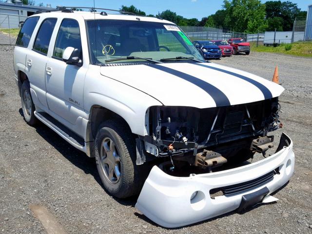 1GKEK63U74J276147 - 2004 GMC YUKON DENA WHITE photo 1