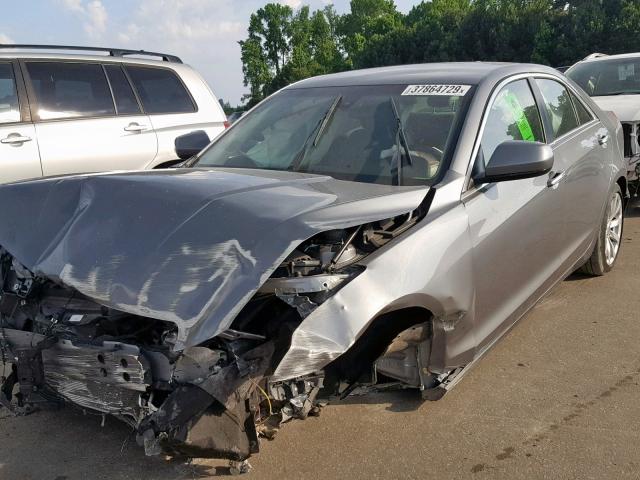 1G6AA5RX8J0184624 - 2018 CADILLAC ATS SILVER photo 2