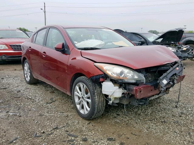 JM1BL1U57B1359208 - 2011 MAZDA 3 S RED photo 1