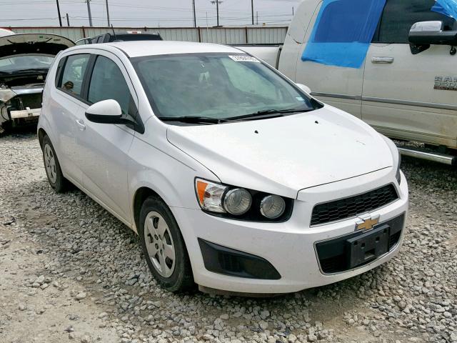1G1JA6SH6G4105127 - 2016 CHEVROLET SONIC LS WHITE photo 1