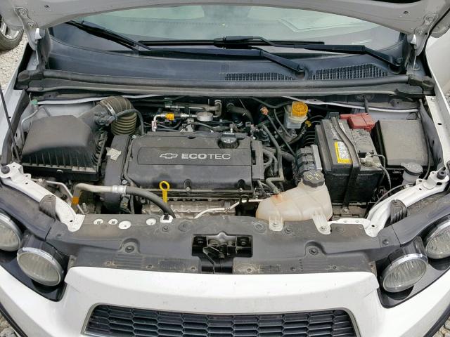 1G1JA6SH6G4105127 - 2016 CHEVROLET SONIC LS WHITE photo 7