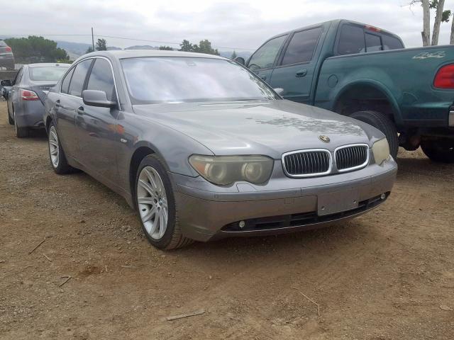 WBAGL63453DP66811 - 2003 BMW 745 I GRAY photo 1