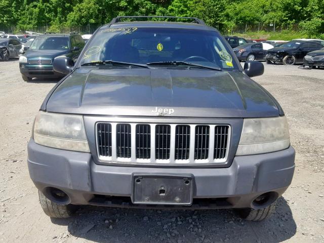 1J4GW48SX4C204118 - 2004 JEEP GRAND CHER GRAY photo 9