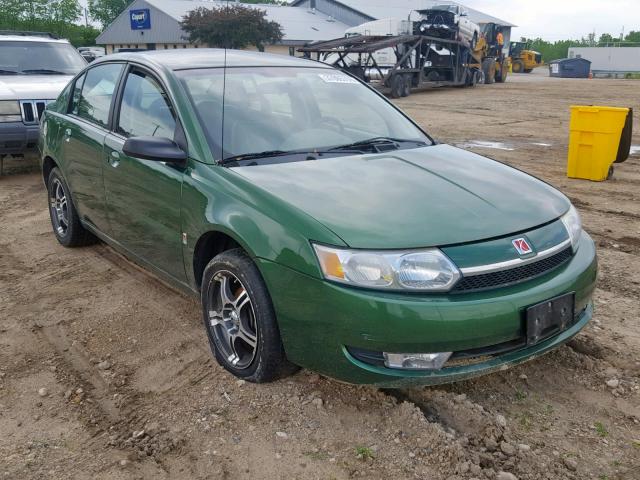 1G8AL52F24Z142226 - 2004 SATURN ION LEVEL GREEN photo 1