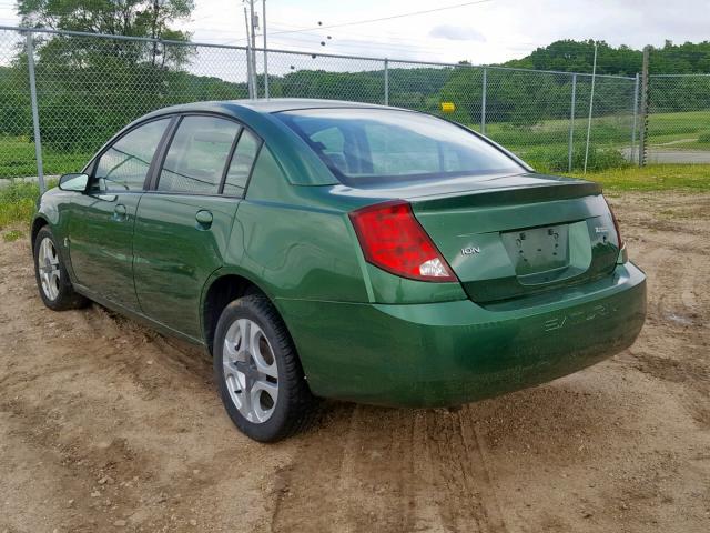 1G8AL52F24Z142226 - 2004 SATURN ION LEVEL GREEN photo 3