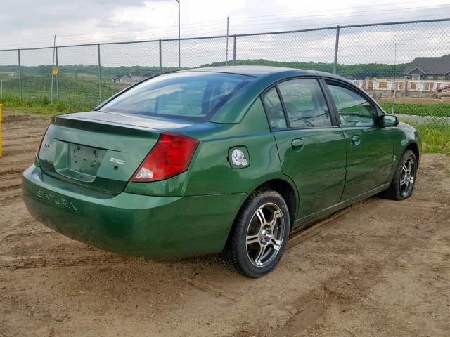 1G8AL52F24Z142226 - 2004 SATURN ION LEVEL GREEN photo 4