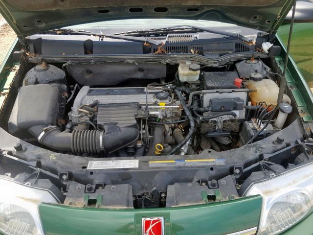 1G8AL52F24Z142226 - 2004 SATURN ION LEVEL GREEN photo 7