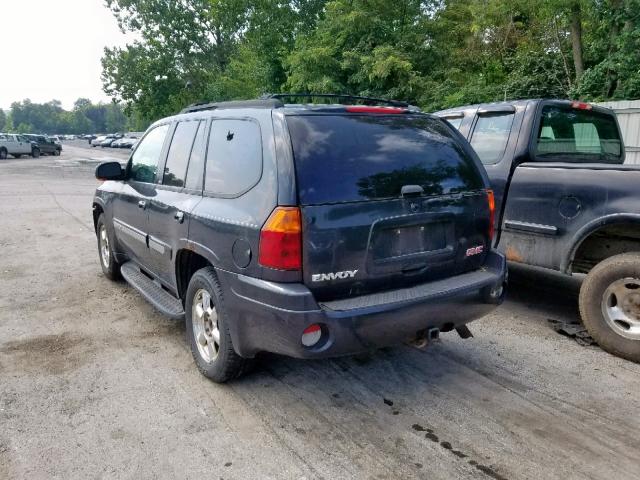 1GKDT13S832325326 - 2003 GMC ENVOY GREEN photo 3