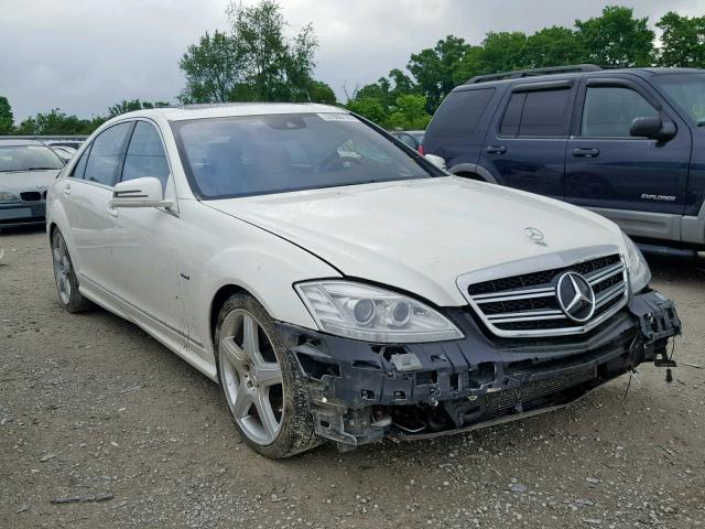 WDDNG7DB4CA435629 - 2012 MERCEDES-BENZ S 550 WHITE photo 1