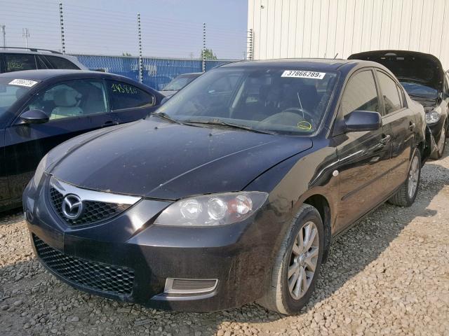 JM1BK32F071620261 - 2007 MAZDA 3 I BLACK photo 2