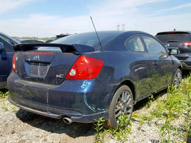 JTKDE167560117281 - 2006 TOYOTA SCION TC ლურჯი ფოტო 4