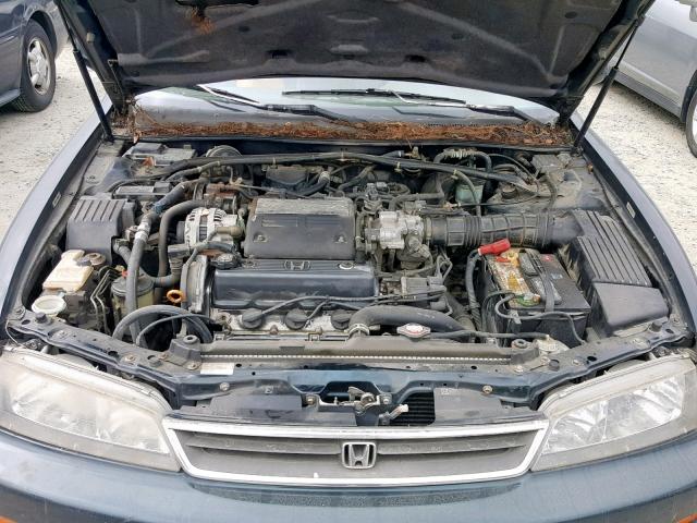 1HGCE6642TA025011 - 1996 HONDA ACCORD LX TEAL photo 7