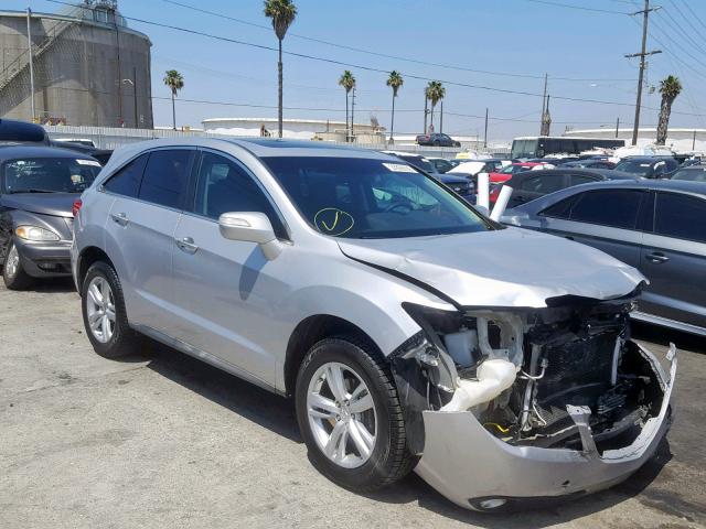 5J8TB3H58DL001802 - 2013 ACURA RDX TECHNO SILVER photo 1