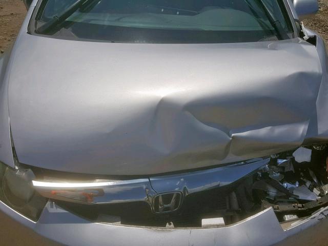 2HGFA1F98AH514101 - 2010 HONDA CIVIC EXL SILVER photo 7